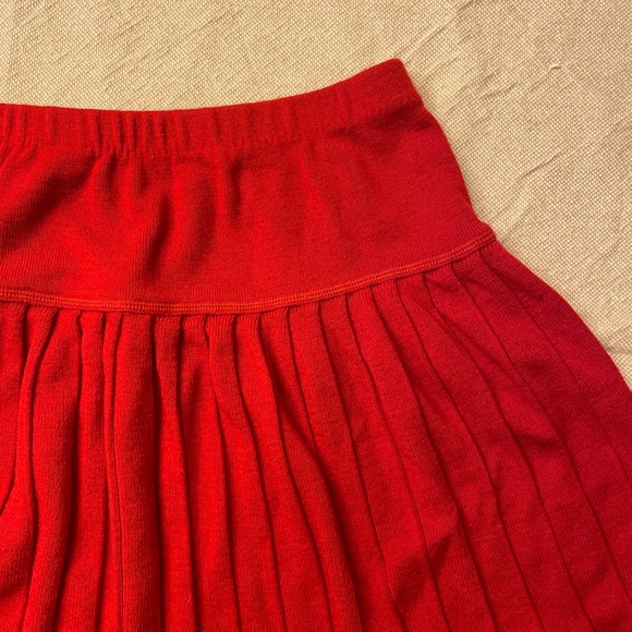 ***LAST CALL*** VINTAGE WOOL BLEND PLEATED SKIRT BY MIRAGE L - Picture 3 of 6
